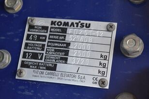 prodaja Komatsu FD25T dizel viljuškari slika 13 Komatsu FD25T dizel viljuškar slika 13
