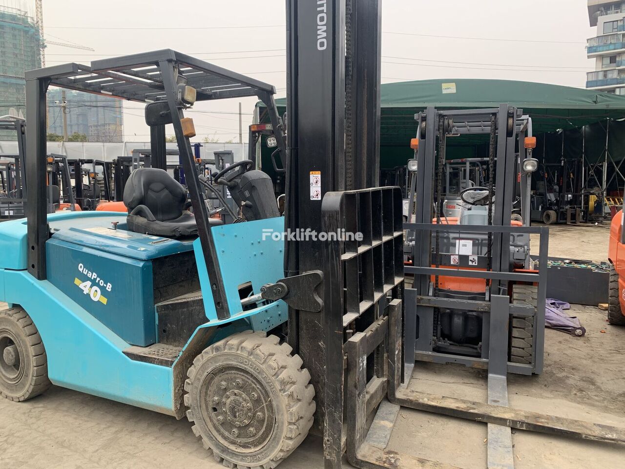 Sumitomo FB40PE Forklift Used Construction Machinery dizel viljuškar