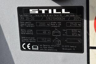 prodaja Still RX20-20 električnog viljuškara slika 18 Still RX20-20 električni viljuškar slika 18